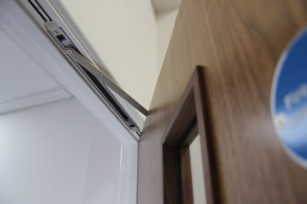 Fire door with Concealed Closer