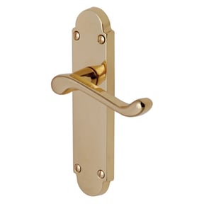 LB203 Victorian door handle
