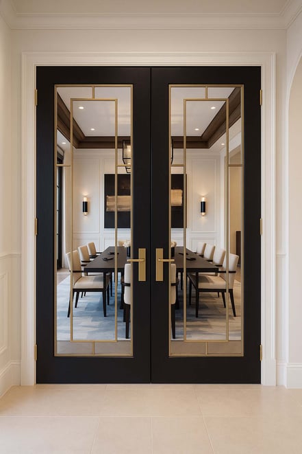 Luxury Bespoke Lattice Door
