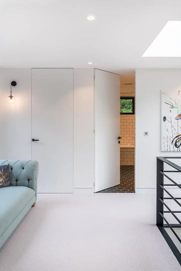 single-flush-door-open